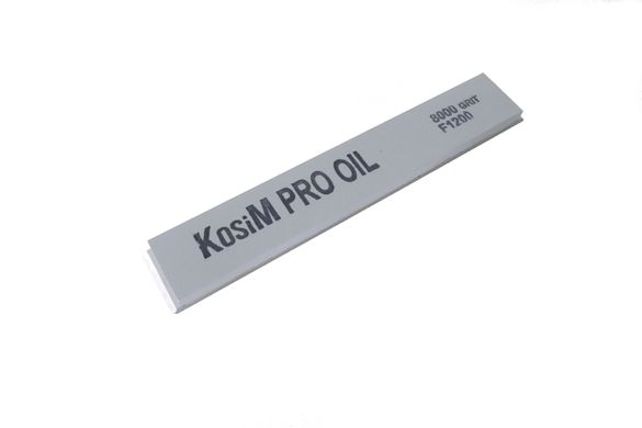 Масляний точильний камінь F1200 KosiM Pro карбід кремнію 8000 grit на алюмінієвому бланку