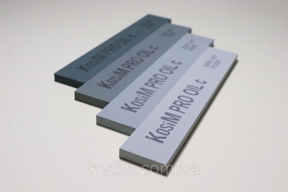 Набір масляних точильних каменів KosiM Pro карбід кремнію 150/500/2000/8000 grit