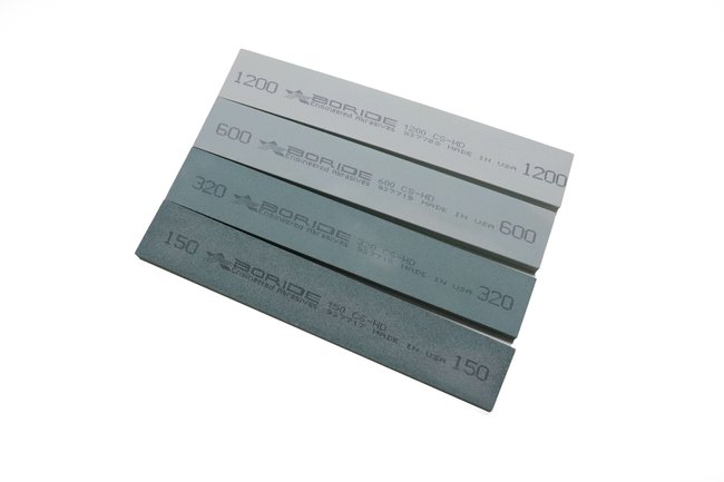 A set of Boride sharpening stones of the CS-HD series without blanks