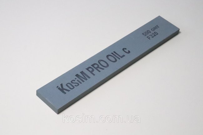Масляний точильний камінь KosiM Pro карбід кремнію 500 grit / F320