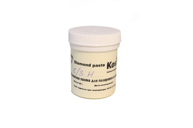Diamond paste ACН 5/3 мкм (JIS – 3000 grit, Fepa F - 1000) NOMG, 40 gr