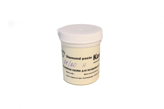 Diamond paste ASM 28/20 мкм (JIS – 600 grit, Fepa F360) NOMG, 40 gr