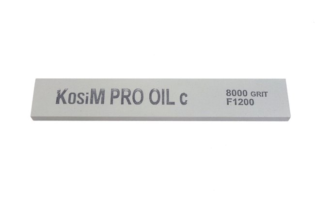 Oil whetstone F1200 KosiM Pro silicon carbide 8000 grit