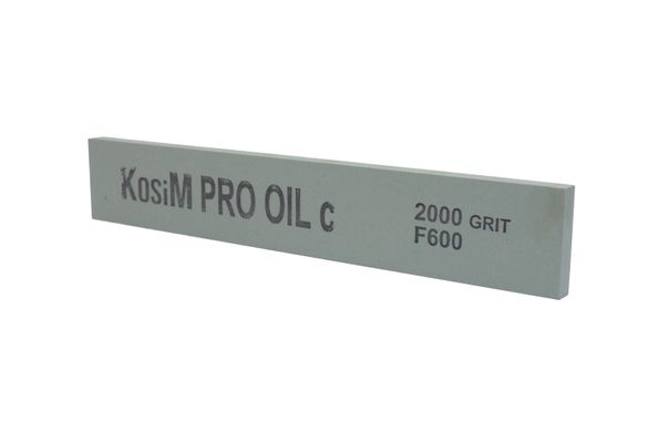 Oil knife sharpening stone F600 KosiM Pro silicon carbide 2000 grit