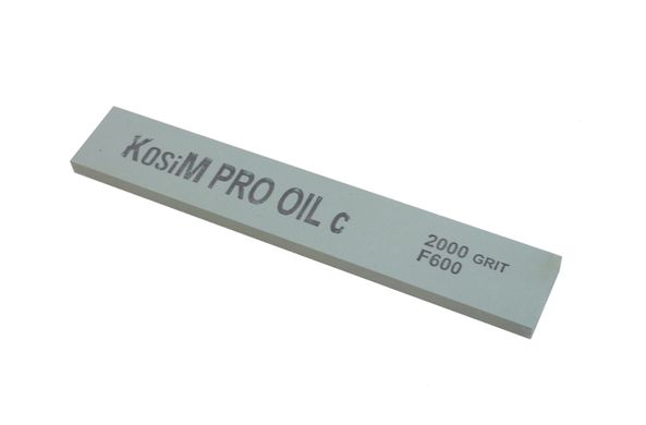 Oil knife sharpening stone F600 KosiM Pro silicon carbide 2000 grit